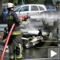 Експлозија аутомобила у центру Ријеке