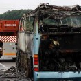 Изгорео аутобус у Хрватској