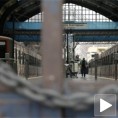 Грчки железничари у штрајку