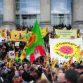 Протест против нуклеарки у Немачкој