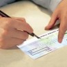 Плаћање чеком на почек 