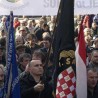 Протест хрватских ветерана