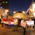 Протести у 13 градова у Хрватској 