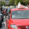 Штрајк таксиста у Новом Саду