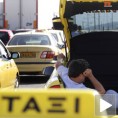 Штрајк таксиста у Атини