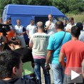 Протест Срба у Прилужју
