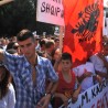 Протест албанских ученика у Бујановцу