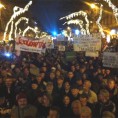 Протест мађарске опозиције