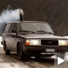 Уградио пећ на дрва у „волво“!