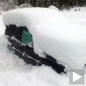 Два месеца затрпан јео само снег!