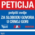 Црна Гора за слободу говора
