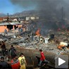 Изгорео избеглички камп у Подгорици
