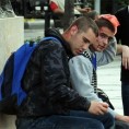 Скопље: Избодени српски навијачи!