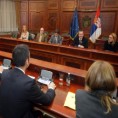 Дачић са представницима Европског парламента