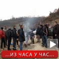 Јариње, чекајући вести из Београда