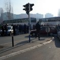Протест привредника на северу Космета