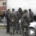 Блокиран пут ка прелазу Брњак
