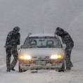 Словенија окована снегом