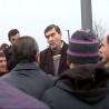 Блокада упозорења ауто-пута код Крагујевца