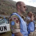 Хрватски војници одлазе са Голана
