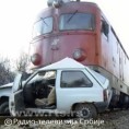 Воз ударио аутомобил у Врчину