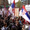 Протест у Косовској Митровици