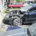 Бомбом на аутомобил полицајца