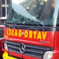 Изгорео аутобус код Ивањице