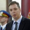 Вучић са званичницима НАТО-а и руских служби