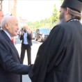 Папуљас са патријархом Иринејом