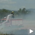Пожар однео летину код Ћуприје
