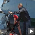 Путин истраживао потопљену фрегату