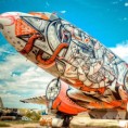 Уметност графита на летећим џиновима