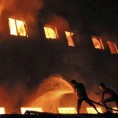 Пожар у фабрици одеће у Бангладешу 