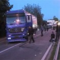 Судар аутомобила и шлепера код Чачка