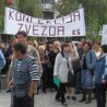Протест радника у Крушевцу