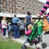 Протест породиља у Крагујевцу