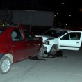Јагодина, судар два аутомобила