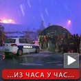 Обреновац, запаљена барака за азиланте