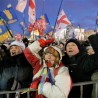 Кијев, демонстранти пркосе зими