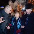 Ештонова на протесту у Кијеву