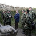 Родић и Диковић у посети јединици ПВО