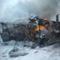 Тешка саобраћајна несрећа у Русији 