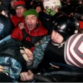 Кијев, протести због пребијања вође опозиције