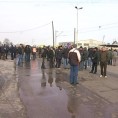Радници "Желвоза" блокирали пругу