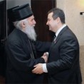 Дачић са патријархом Иринејом