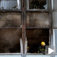 Пожар у центру Београда