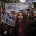 Протест против закона о абортусу у Шпанији