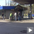 Ударио возилом у пумпу и изазвао пожар