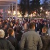 Пожега, протест због хапшења власника мењачнице